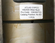 Atlas Copco HB 2500 Wear Bush - 3363 0977 23